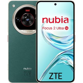ZTE nubia Focus 2 Ultra 5G Smartphone con Lente Anillo Giratorio, 8GB RAM + 512GB, Pantalla 6.8" AMOLED 120Hz, 50MP Triple Cámara, 5000mAh, Color Verde - Modelo P720F12-GRE